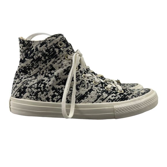 Converse Sneakers Womens 8 Black White Chuck Taylor All Star Gemma Hi 553448C - Picture 1 of 12